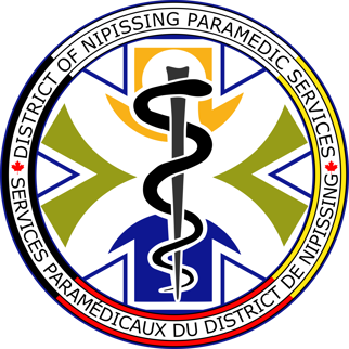 District of Nipissing Paramedic Services Logo